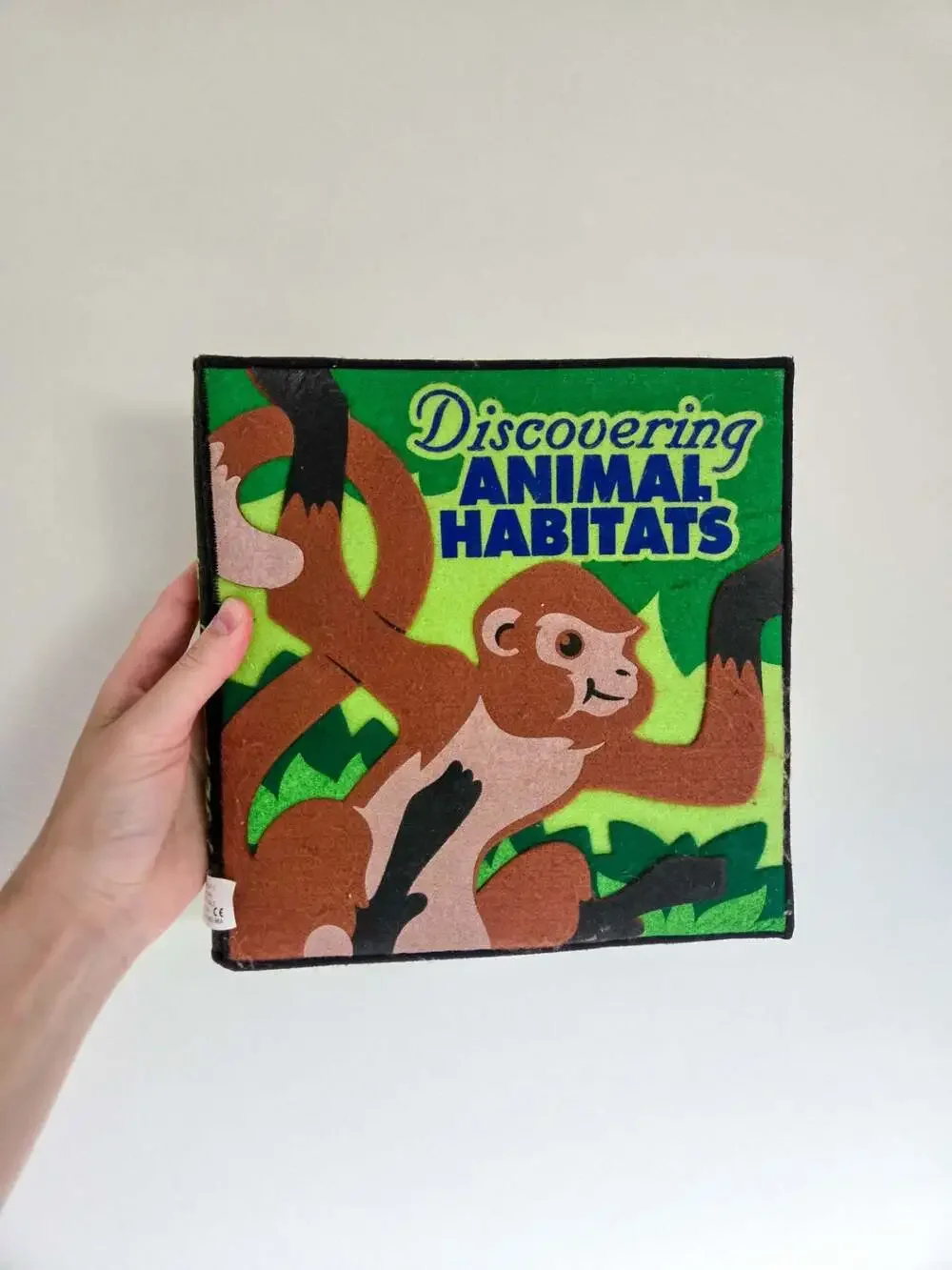 Discovering Animal Habitats Felt Interactive Learning Book